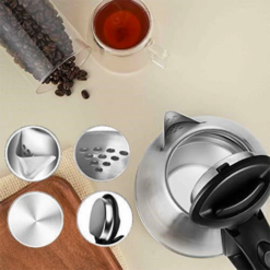 Elektriline veekeetja ja teekann soojendusalusega Soodukas.Com