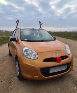 Alternative view of Jõulukaunistused autole – põhjapõdra sarved ja nina