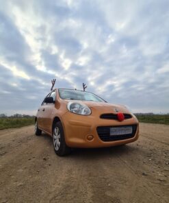 Jõulukaunistused autole – põhjapõdra sarved ja nina Soodukas.Com