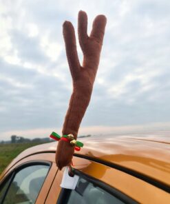 Jõulukaunistused autole – põhjapõdra sarved ja nina Soodukas.Com