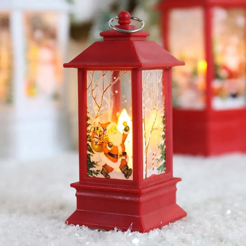 Jõululatern LED küünlaga - Image 2