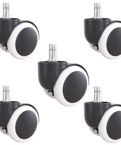 Kummist kontoritooli rattad 5tk