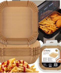 Küpsetuspaberid kuumaõhufritüürile - 100tk