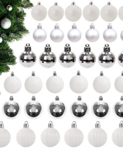 Kuuseehted - 36-osaline jõulukuulide komplekt