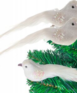 Dekoratiivsed linnukesed klambriga - 2tk 