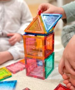 Alternative view of Magnetklotsid – 28-osaline komplekt