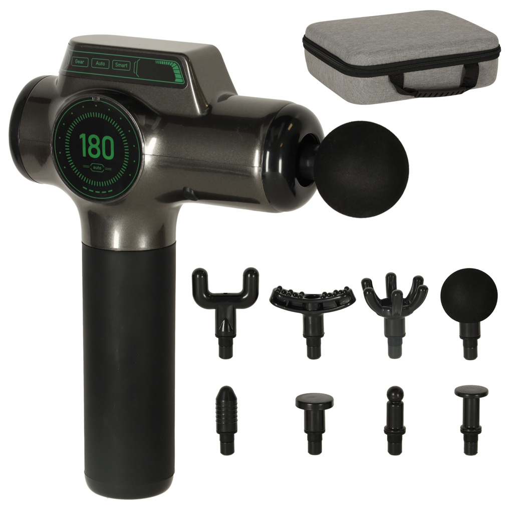 Massaažipüstol + 8 otsikut – Soodukas.Com Massaažipüstol + 8 otsikut