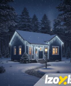 Alternative view of Rippuvad jõulutuled õue - 300led, 15m