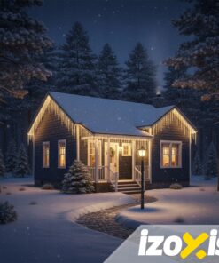 Alternative view of Rippuvad jõulutuled õue - 300led, 15m