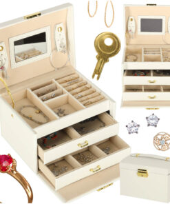 Esileht – Soodukas.Com Lukustatav sahtlite ja peegliga ehtekarp