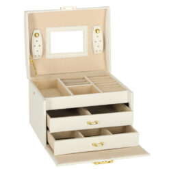 Lukustatav sahtlite ja peegliga ehtekarp Soodukas.Com