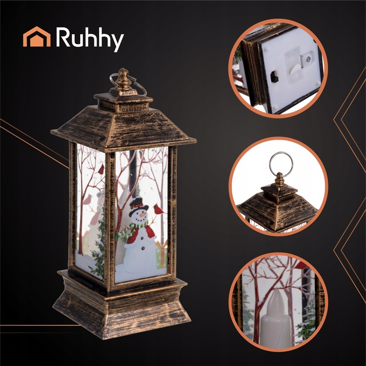 Jõululatern LED küünlaga - Image 19