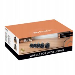 Kummist kontoritooli rattad 5tk Soodukas.Com