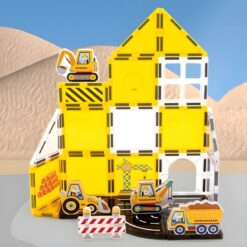 Magnetklotsid – 47-osaline ehitusplatsi komplekt Soodukas.Com