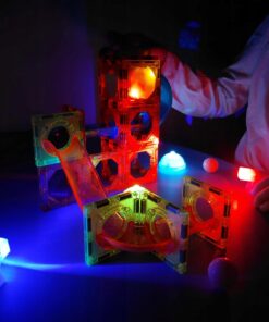 Alternative view of Magnetklotsid - 110-osaline pallirada valgustusega