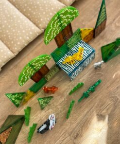 Magnetklotsid – 45-osaline komplekt loomadega Soodukas.Com