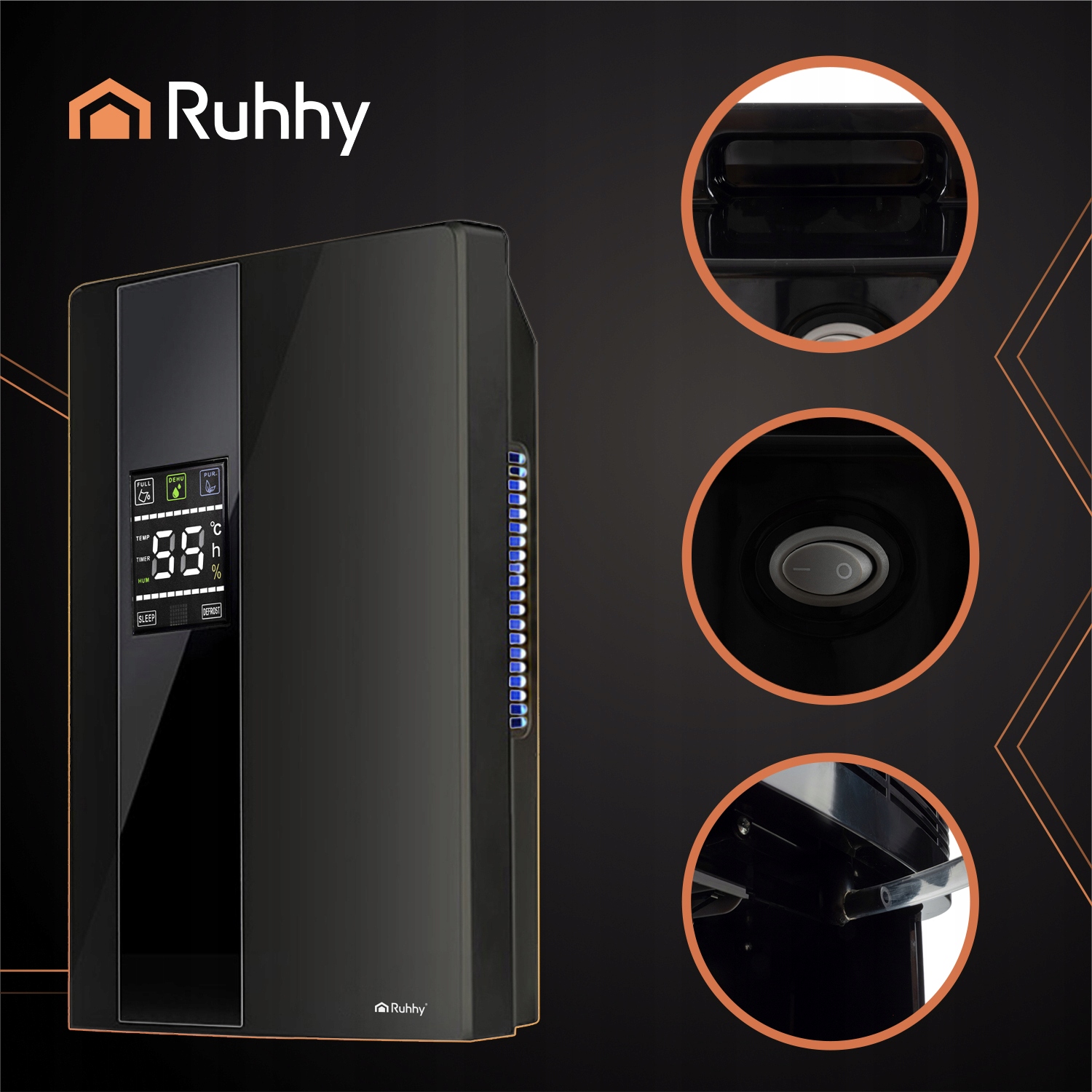 2in1 niiskusekoguja-õhupuhastaja puldiga – Soodukas.Com 2in1 niiskusekoguja-õhupuhastaja puldiga - Image 2