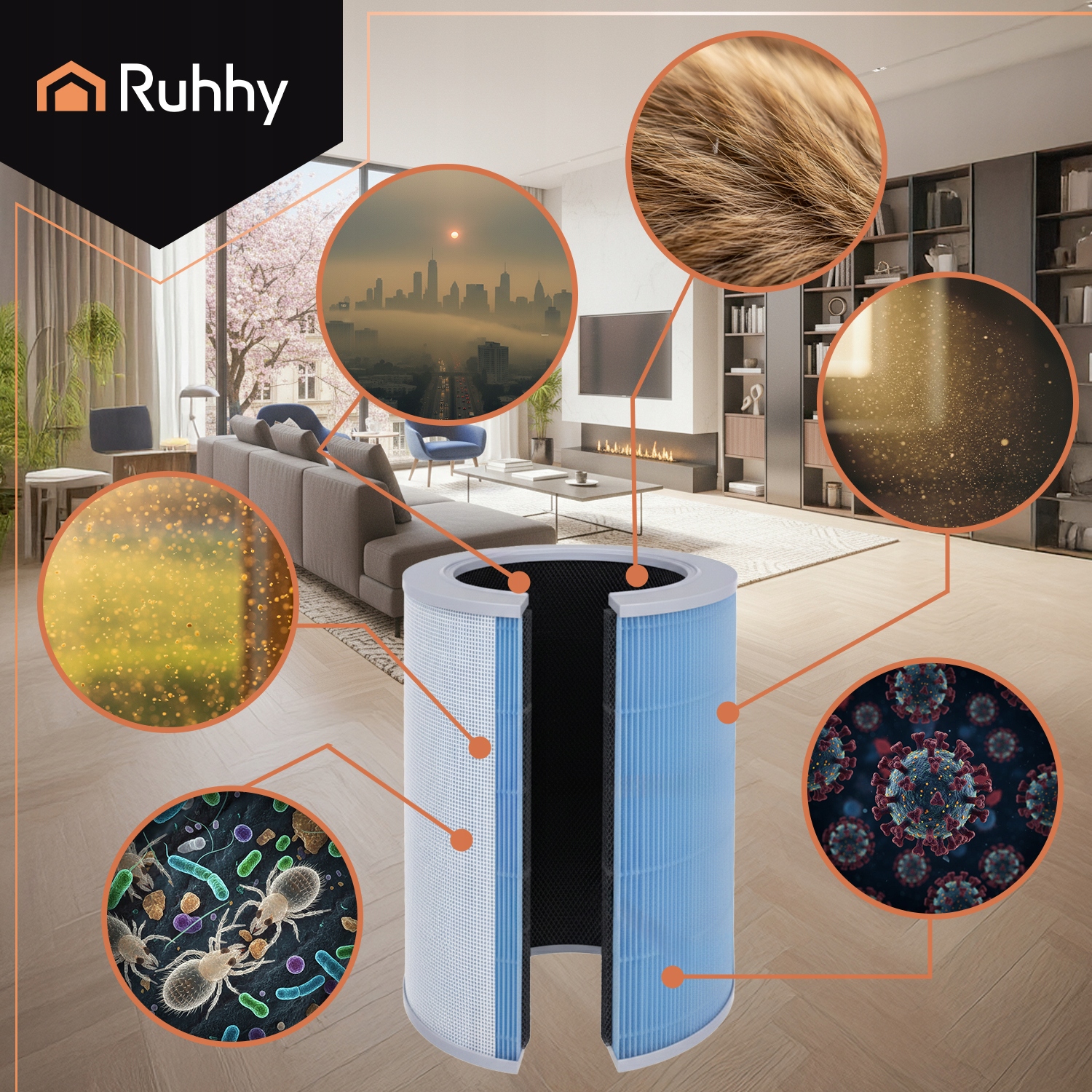 Nutikas õhupuhastaja ionisaator WiFiga – Soodukas.Com Nutikas õhupuhastaja ionisaator WiFiga - Image 3