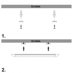 LED paneel valgusti - 120cm, 28W, soe valgus (3000K) Soodukas.Com