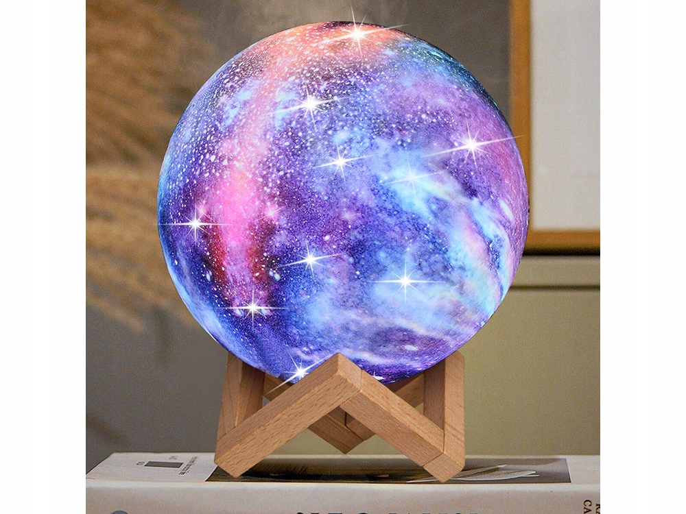 Mitmevärviline 3D kuu öölamp puldiga – Soodukas.Com Mitmevärviline 3D kuu öölamp puldiga - Image 4