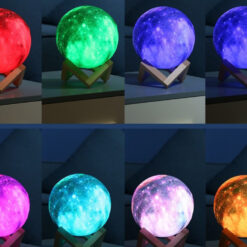 Mitmevärviline 3D kuu öölamp puldiga – Soodukas.Com Mitmevärviline 3D kuu öölamp puldiga Soodukas.Com