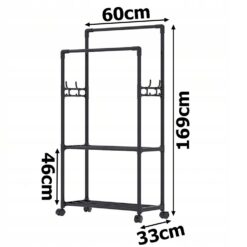 Riidestange ratastel Soodukas.Com