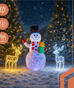 155cm täispuhutav lumememm LED-tuledega – Soodukas.Com 155cm täispuhutav lumememm LED-tuledega Soodukas.Com