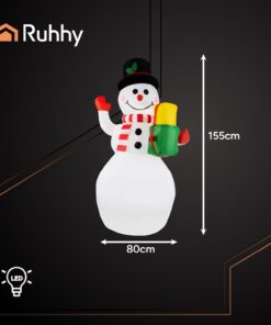 155cm täispuhutav lumememm LED-tuledega – Soodukas.Com 155cm täispuhutav lumememm LED-tuledega Soodukas.Com