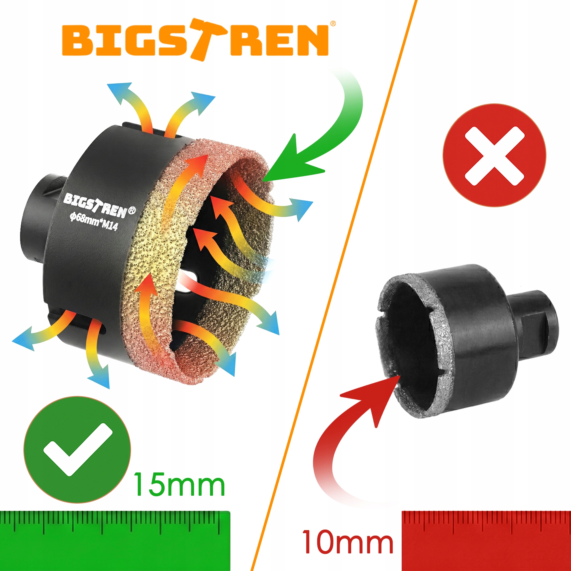 Teemant augusaagide ja -freeside komplekt kohvris – Soodukas.Com Teemant augusaagide ja -freeside komplekt kohvris - Image 7