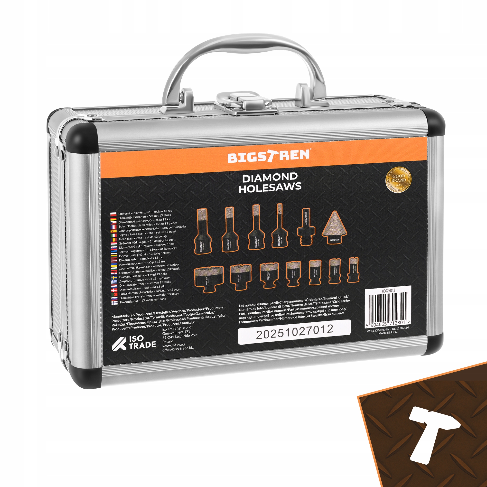 Teemant augusaagide ja -freeside komplekt kohvris – Soodukas.Com Teemant augusaagide ja -freeside komplekt kohvris - Image 15