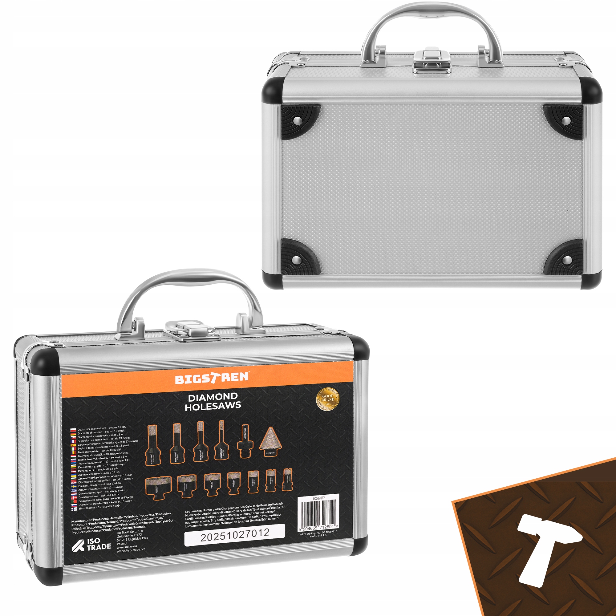 Teemant augusaagide ja -freeside komplekt kohvris – Soodukas.Com Teemant augusaagide ja -freeside komplekt kohvris - Image 12