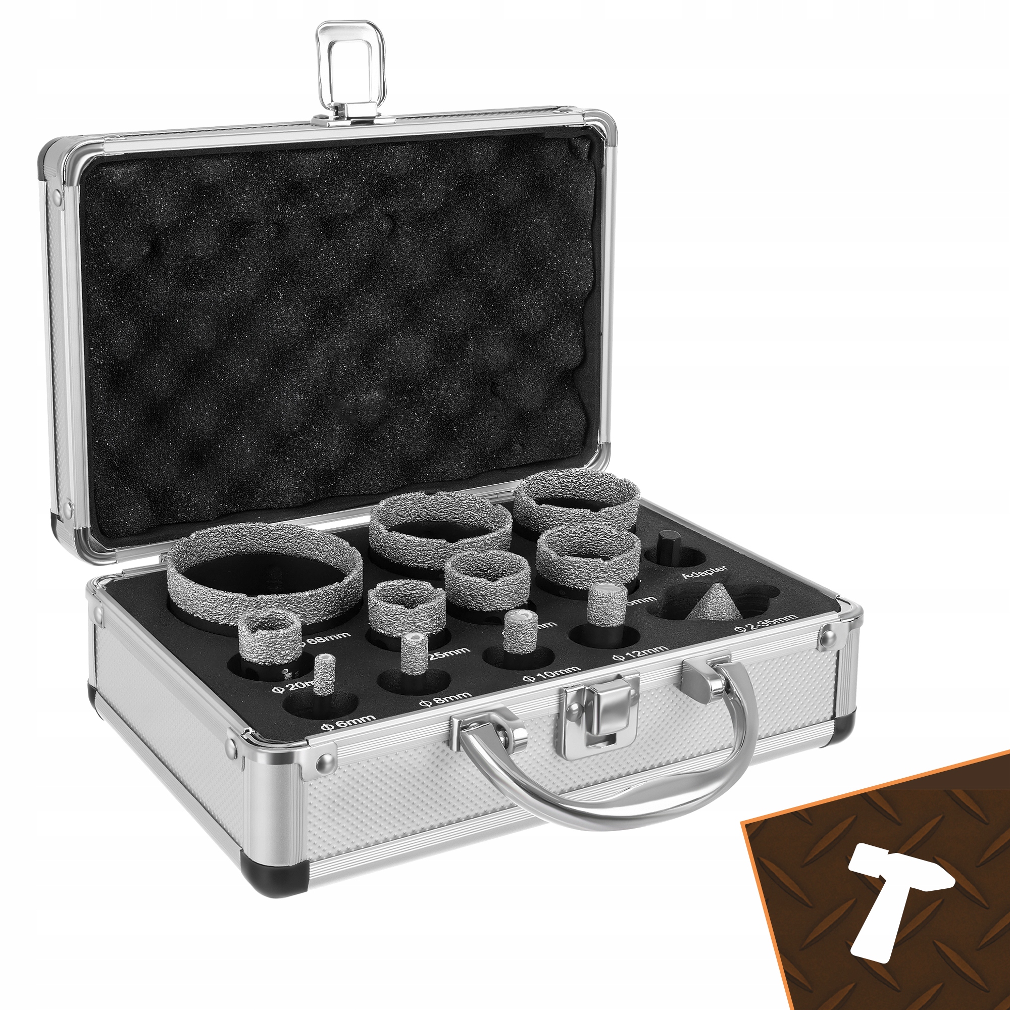 Teemant augusaagide ja -freeside komplekt kohvris – Soodukas.Com Teemant augusaagide ja -freeside komplekt kohvris - Image 4