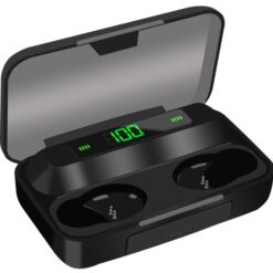 Wireless headphones with power bank Soodukas.Com