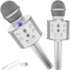 Karaoke Microphone - Silver Izoxis 22188 Soodukas.Com