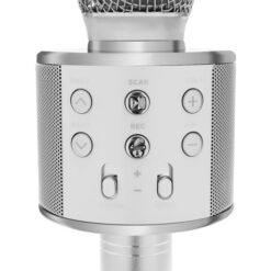 Karaoke Microphone - Silver Izoxis 22188 Soodukas.Com