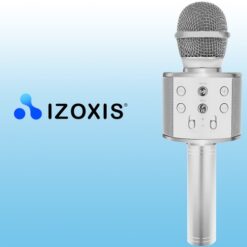 Karaoke Microphone - Silver Izoxis 22188 Soodukas.Com