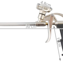 Reguleerimisnupuga vahupüstol puhtaks ja ühtlaseks tööks