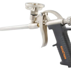 Libisemiskindla käepidemega vahupüstol kindlaks haardeks