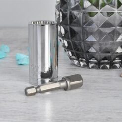 Universaalne padrunvõti kohanduvate metallvardadega kindlaks haardeks