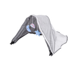 Kokkupandav reisivoodi mähkimisaluse ja varikatusega Soodukas.Com