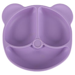 Lilla silikoonist laste sööginõude komplekt Soodukas.Com