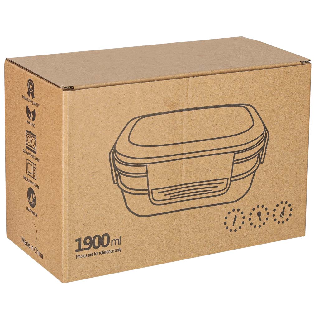 3-kihiline sektsioonidega toidukarp 1900ml + söögiriistad – Soodukas.Com 3-kihiline sektsioonidega toidukarp 1900ml + söögiriistad - Image 11