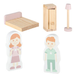 Puidust nukumaja LED-valgustusega Soodukas.Com