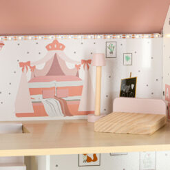 Puidust nukumaja LED-valgustusega Soodukas.Com