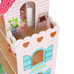 Puidust nukumaja mööbli ja LED-valgustusega 70cm Soodukas.Com