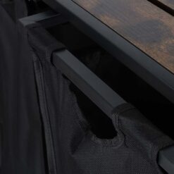 Kaheosaline pesukorv riiuliga Soodukas.Com