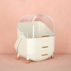 Valge kosmeetikakapp sahtlitega Soodukas.Com