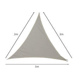 Kolmnurkne päikesevari aeda Soodukas.Com