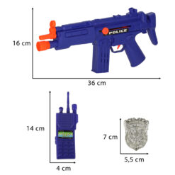 Väikese politseiniku mängukomplekt Soodukas.Com