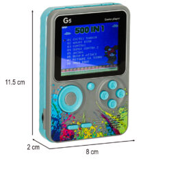 Mini retro mängukonsool 500 mänguga Soodukas.Com